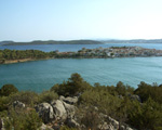 looking out to sea from the coastal region of Ermioni